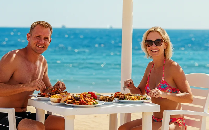 Sharm El Sheikh Mega Safari: Camel & Quad Rides, Parachute, Banana & Glass Boats - Image 9