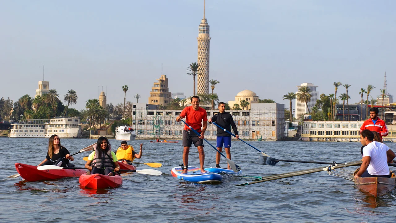 Cairo Adrenaline Rush: Nile Kayaking & High Ropes Adventure - Image 4