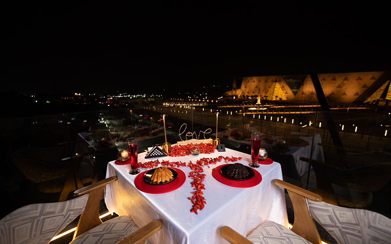 Cairo: Dinner with Grand Egyptian Museum & Pyramids Views. - Image 7