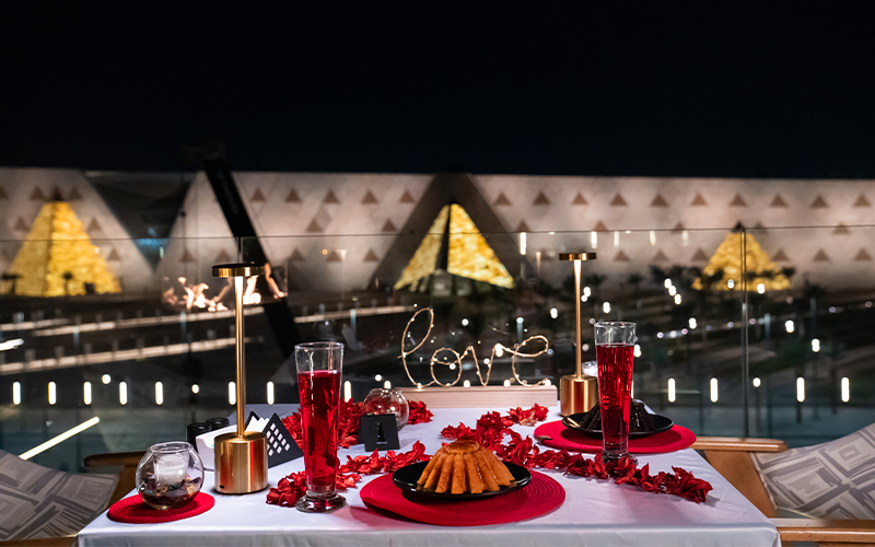 Cairo: Dinner with Grand Egyptian Museum & Pyramids Views. - Image 6