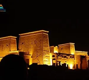 Sound And Light Show At Philae Temple