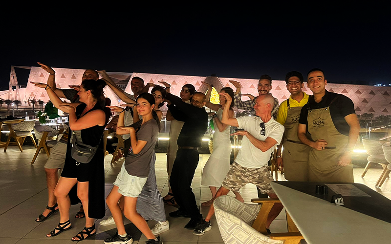 Cairo: Dinner with Grand Egyptian Museum & Pyramids Views. - Image 4