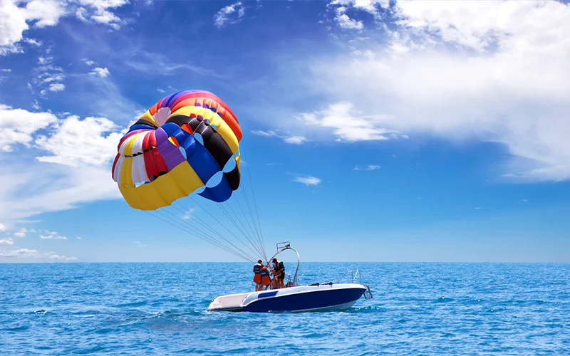 Sharm El Sheikh Mega Safari: Camel & Quad Rides, Parachute, Banana & Glass Boats - Image 3