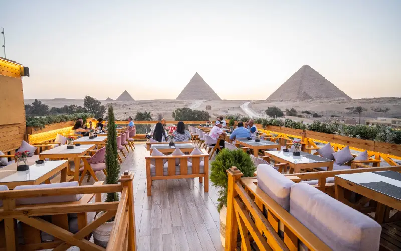 Giza: Dinner with Pyramids All Around You at Rooftop7000 - Image 7