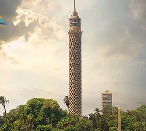 Sunset at Cairo Tower With Dinner